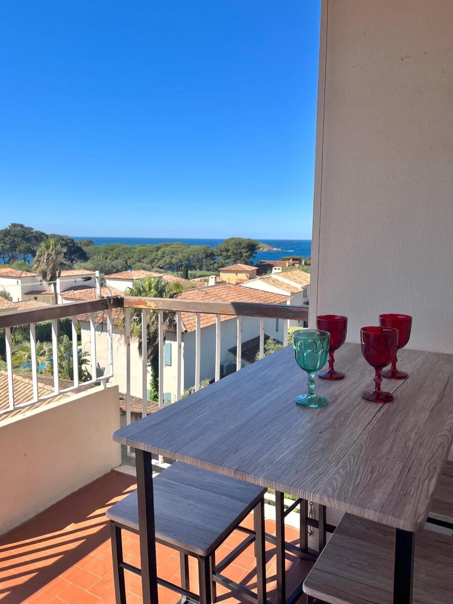 Appartement T3 Terrasse Vue Mer Bandol Eksteriør billede